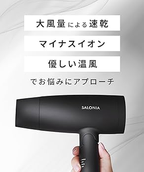 SALONIA ヘアドライヤー SL-013GR １０個 SALONIA（サロニア） 【国内正規品】SALONIA スピーディーイオン